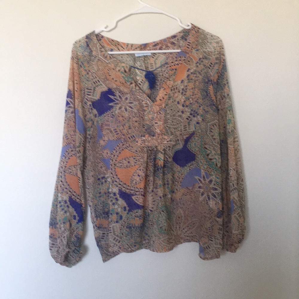 Sheer tribal top from Francesca's